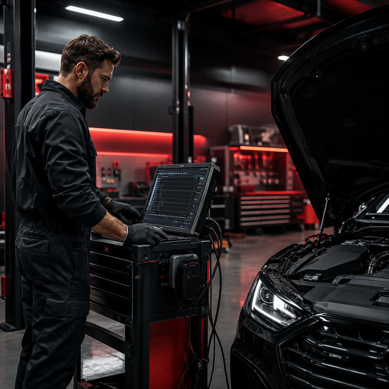 Auto diagnostics service